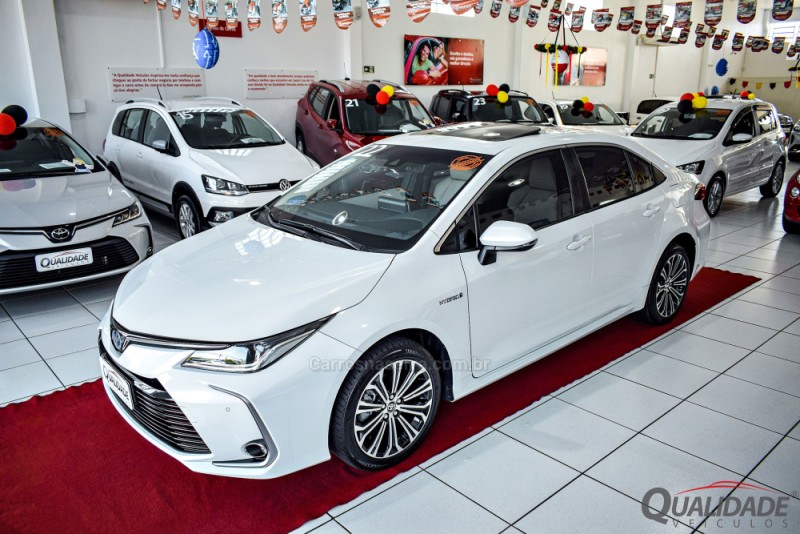 COROLLA 1.8 ALTIS PREMIUM 16V HÍBRIDO 4P AUTOMÁTICO - 2022 - SANTA CRUZ DO SUL