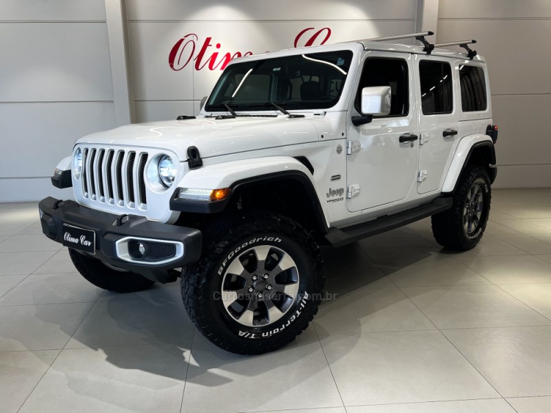 WRANGLER 2.0 TURBO UNLIMITED SAHARA 4X4 GASOLINA 4P AUTOMÁTICO - 2019 - FLORES DA CUNHA