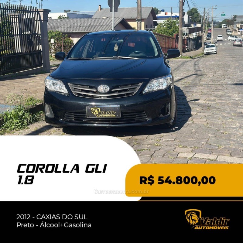 COROLLA 1.8 GLI 16V FLEX 4P MANUAL