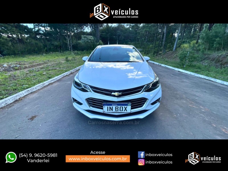 CRUZE 1.4 TURBO LTZ 16V FLEX 4P AUTOMÁTICO - 2017 - GRAMADO