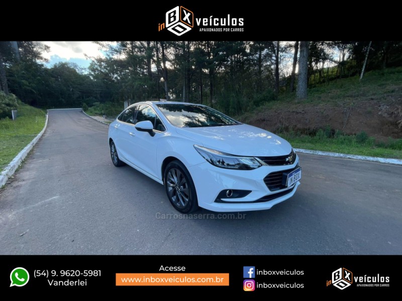 CRUZE 1.4 TURBO LTZ 16V FLEX 4P AUTOMÁTICO - 2017 - GRAMADO