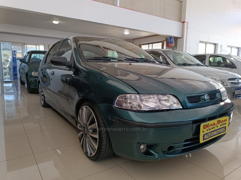 PALIO 1.0 MPI FIRE ELX 8V GASOLINA 4P MANUAL - 2002 - NOVA PETRóPOLIS