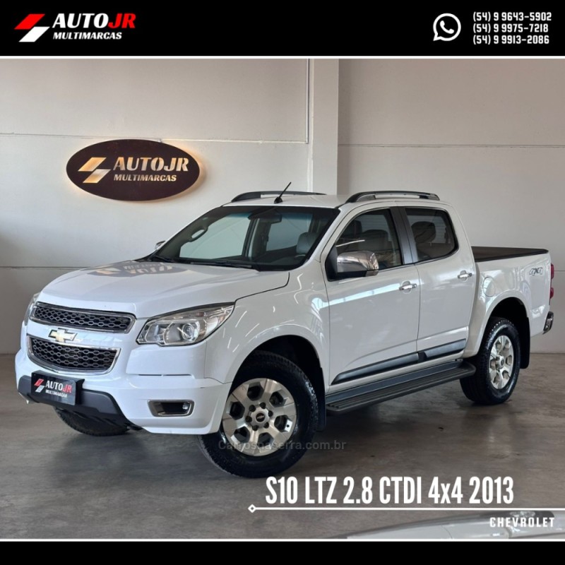 s10 2.8 ltz 4x4 cd turbo diesel 4p automatico 2013 vacaria