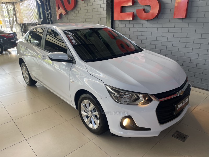 ONIX 1.0	LTZ PLUS 12V TURBO FLEX 4P AUTOMÁTICO - 2020 - ESTâNCIA VELHA