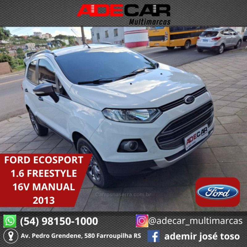 ECOSPORT 1.6 FREESTYLE 8V FLEX 4P MANUAL