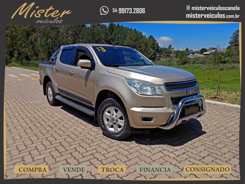 S10 2.4 LT 4X2 CD 8V FLEX 4P MANUAL - 2013 - CANELA