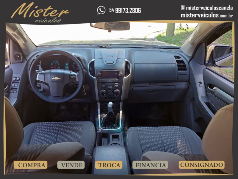 S10 2.4 LT 4X2 CD 8V FLEX 4P MANUAL - 2013 - CANELA