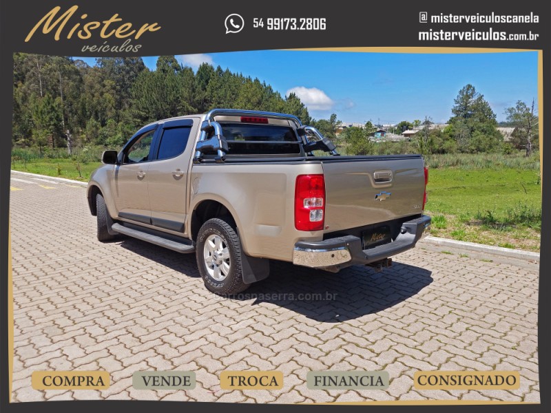 S10 2.4 LT 4X2 CD 8V FLEX 4P MANUAL - 2013 - CANELA