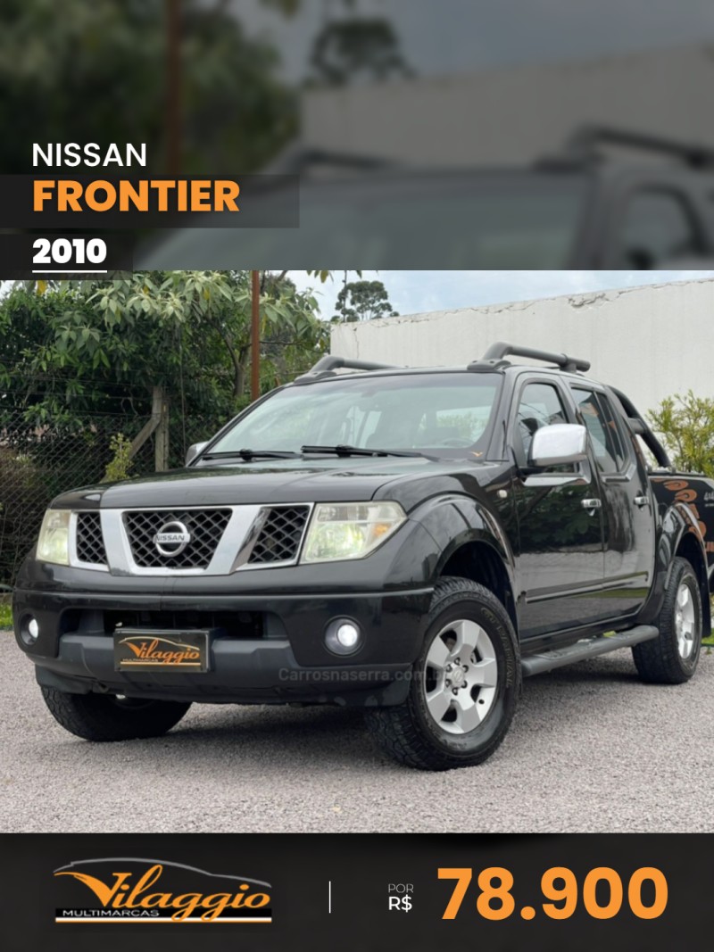 FRONTIER 2.5 LE 4X4 CD TURBO ELETRONIC DIESEL 4P AUTOMÁTICO