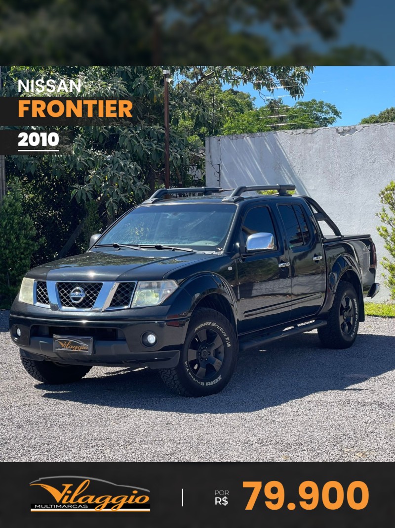 NISSAN - FRONTIER - 2010/2010 - Preta - R$ 78.900,00