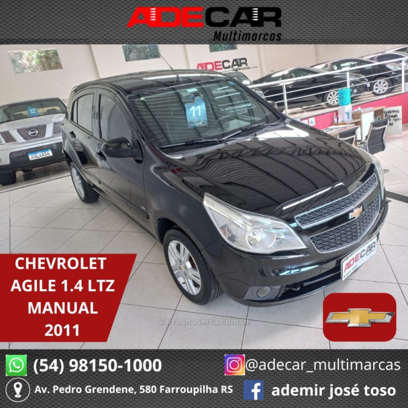 AGILE 1.4 MPFI LTZ 8V FLEX 4P MANUAL