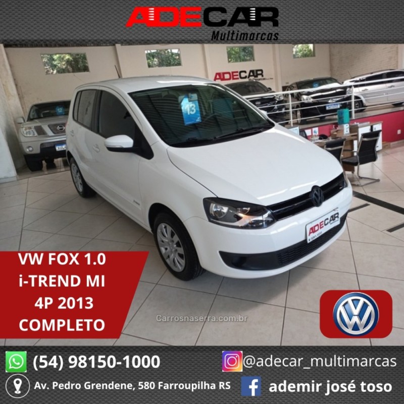 fox 1.0 mi trend 8v flex 4p manual 2013 farroupilha