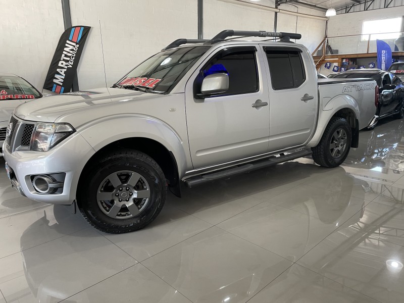 FRONTIER 2.5 SV ATTACK 10 ANOS 4X4 CD TURBO ELETRONIC DIESEL 4P MANUAL - 2014 - CAXIAS DO SUL