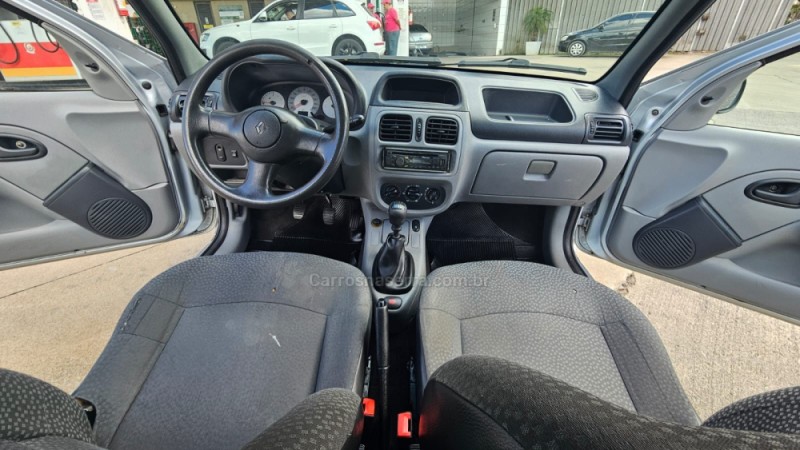 CLIO 1.0 AUTHENTIQUE 16V HI-FLEX 4P MANUAL - 2007 - CAXIAS DO SUL