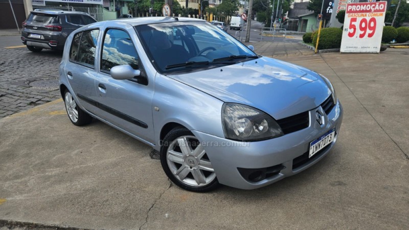 CLIO 1.0 AUTHENTIQUE 16V HI-FLEX 4P MANUAL - 2007 - CAXIAS DO SUL