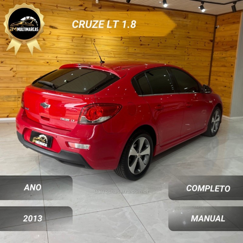 CRUZE 1.8 LT SPORT6 16V FLEX 4P MANUAL - 2013 - VACARIA