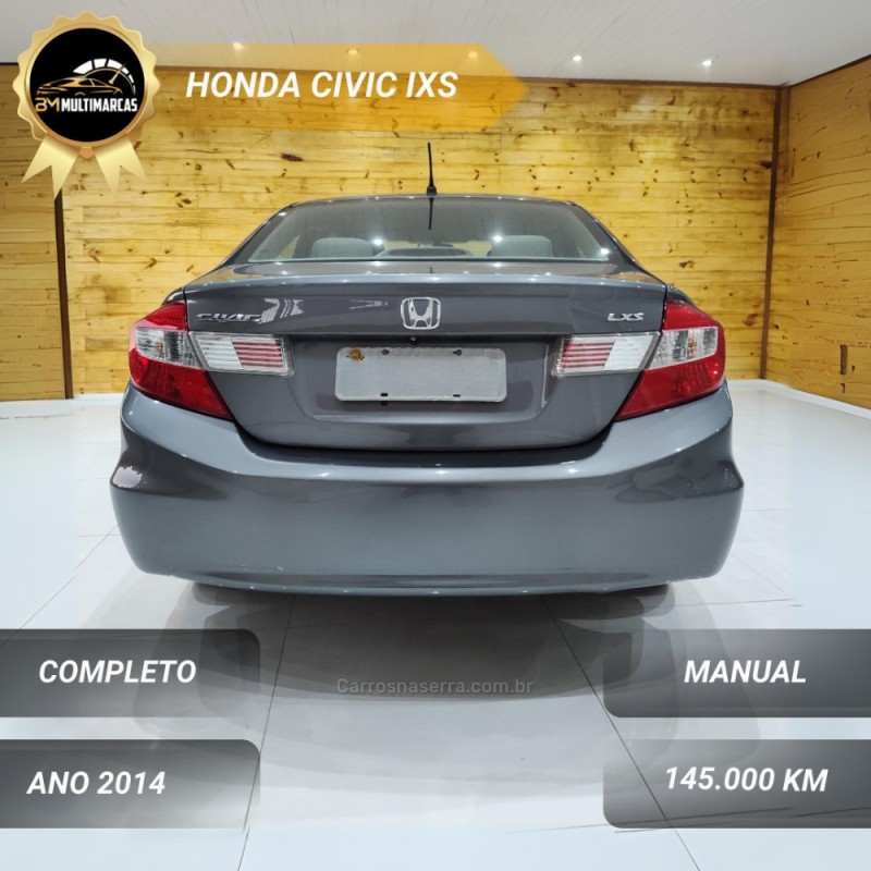 CIVIC 2.0 16V FLEXONE SPORT 4P MANUAL - 2014 - VACARIA