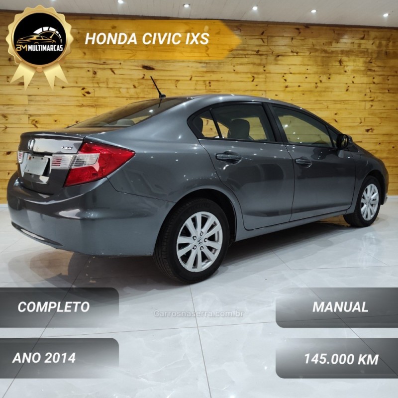 CIVIC 2.0 16V FLEXONE SPORT 4P MANUAL - 2014 - VACARIA