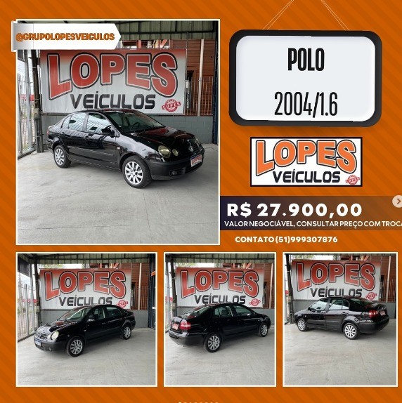 polo 1.6 mi 8v flex 4p manual 2004 portao