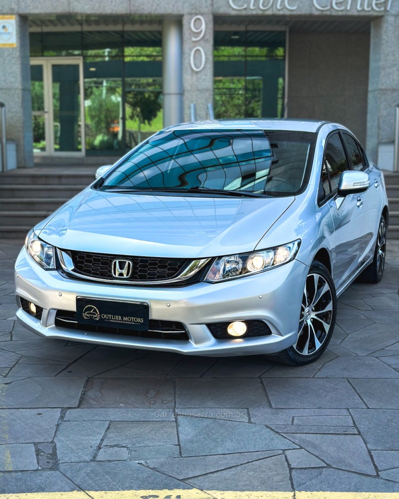 civic 2.0 lxr 16v flex 4p automatico 2015 novo hamburgo