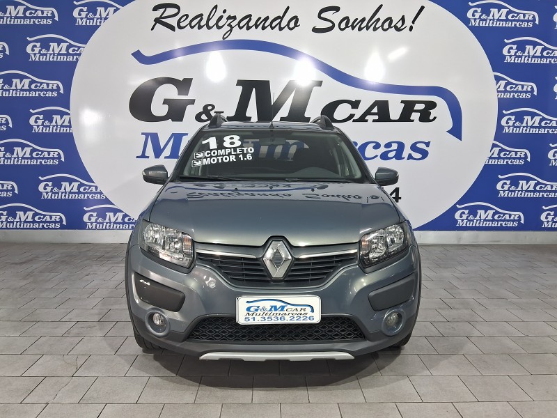 SANDERO 1.6 STEPWAY EASY R 16V FLEX 4P AUTOMÁTICO - 2018 - SãO SEBASTIãO DO CAí