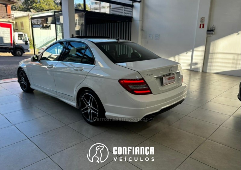 C 250 2.0 CGI SPORT TURBO 16V GASOLINA 4P AUTOMÁTICO - 2014 - BENTO GONçALVES