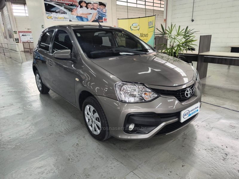 etios 1.5 xs 16v flex 4p manual 2018 caxias do sul