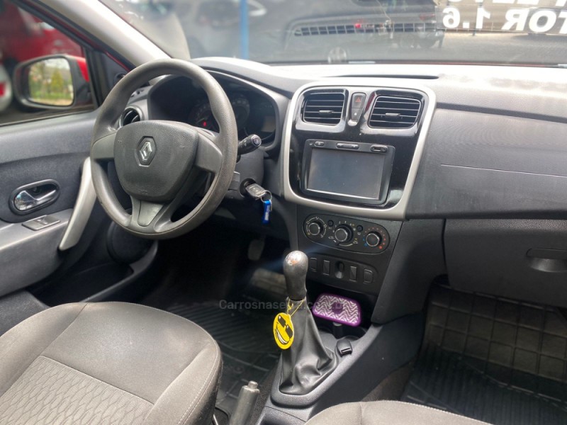 SANDERO 1.6 EXPRESSION 16V FLEX 4P MANUAL - 2018 - CANELA