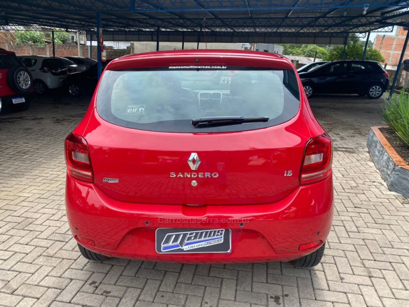 SANDERO 1.6 EXPRESSION 16V FLEX 4P MANUAL - 2018 - CANELA