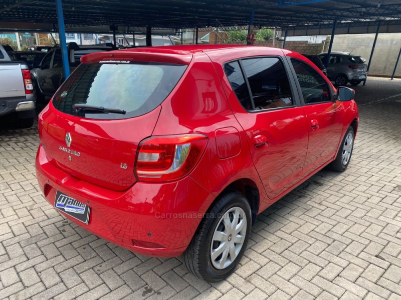 SANDERO 1.6 EXPRESSION 16V FLEX 4P MANUAL - 2018 - CANELA