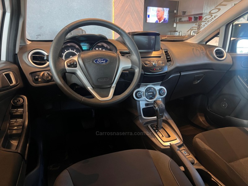 FIESTA 1.0 SEL ECOBOOST GTDI 12V GASOLINA 4P AUTOMÁTICO - 2018 - CAMPO BOM