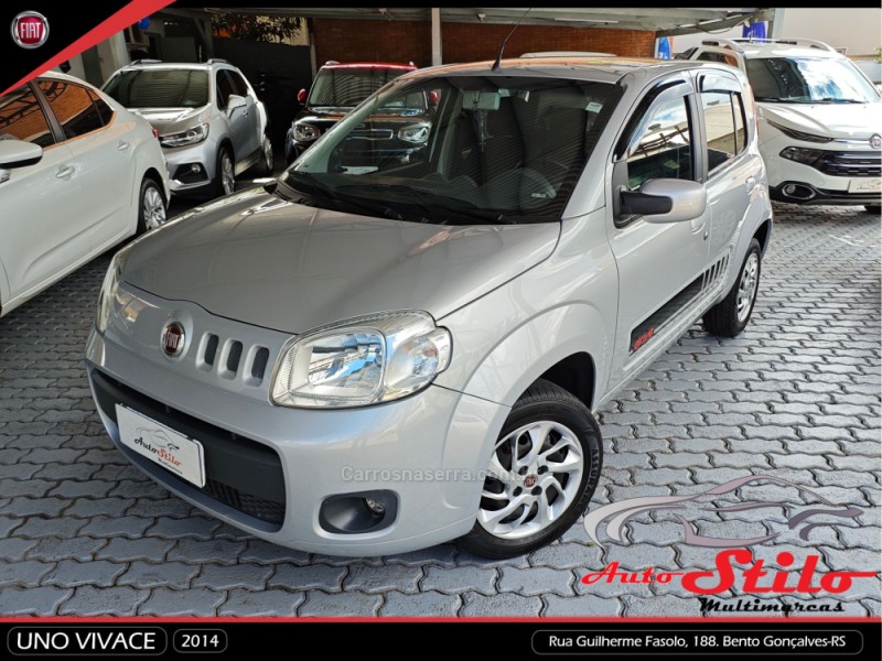 UNO 1.0 VIVACE 8V FLEX 4P MANUAL - 2014 - BENTO GONçALVES