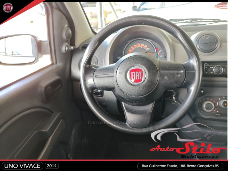 UNO 1.0 VIVACE 8V FLEX 4P MANUAL - 2014 - BENTO GONçALVES