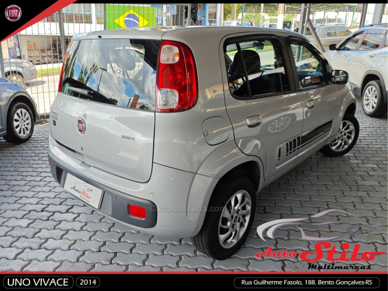 UNO 1.0 VIVACE 8V FLEX 4P MANUAL - 2014 - BENTO GONçALVES