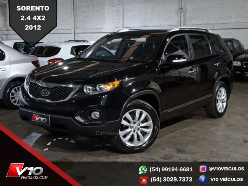 SORENTO 2.4 EX 4X2 16V GASOLINA 4P AUTOMÁTICO - 2012 - CAXIAS DO SUL