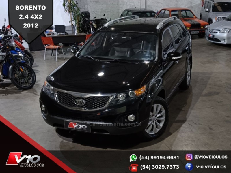 SORENTO 2.4 EX 4X2 16V GASOLINA 4P AUTOMÁTICO - 2012 - CAXIAS DO SUL