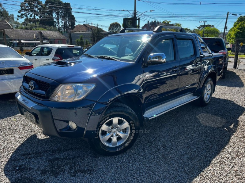 hilux 3.0 srv 4x4 cd 16v turbo intercooler diesel 4p automatico 2009 canela