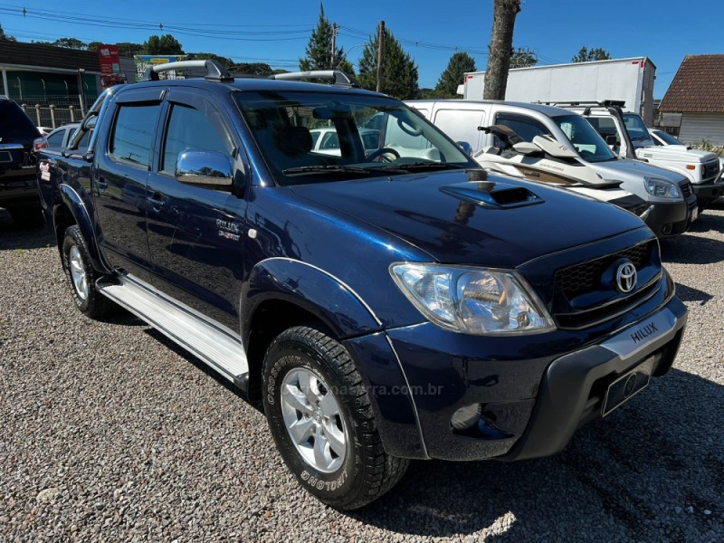 HILUX 3.0 SRV 4X4 CD 16V TURBO INTERCOOLER DIESEL 4P AUTOMÁTICO - 2009 - CANELA