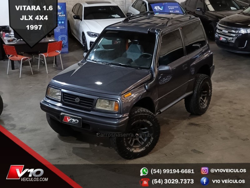 VITARA 1.6 JLX METAL TOP 4X4 8V GASOLINA 2P MANUAL - 1997 - CAXIAS DO SUL