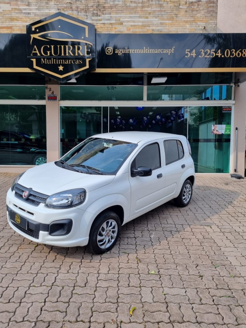 uno 1.0 evo attractive 8v flex 4p manual 2021 passo fundo