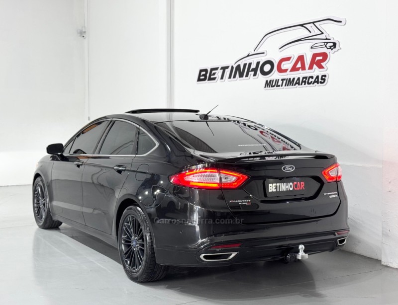 FUSION 2.0 TITANIUM AWD 16V GASOLINA 4P AUTOMÁTICO - 2013 - ESTâNCIA VELHA