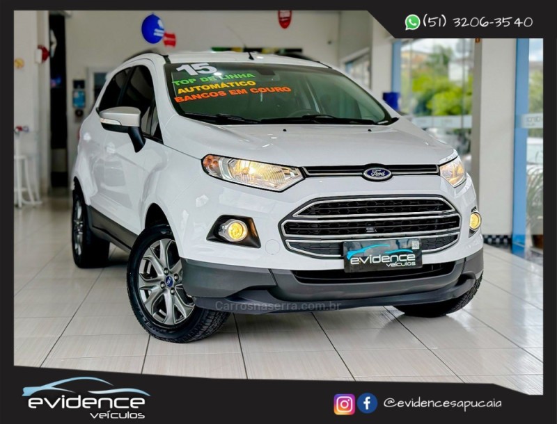 ECOSPORT 2.0 TITANIUM 16V FLEX 4P AUTOMÁTICO - 2015 - SAPUCAIA DO SUL