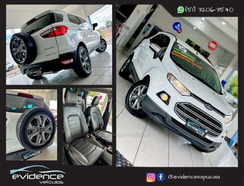 ECOSPORT 2.0 TITANIUM 16V FLEX 4P AUTOMÁTICO - 2015 - SAPUCAIA DO SUL