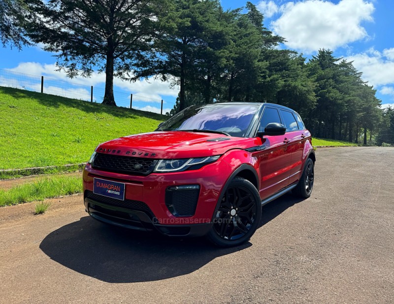 range rover evoque 2.0 hse dynamic 4wd 16v gasolina 4p automatico 2018 passo fundo