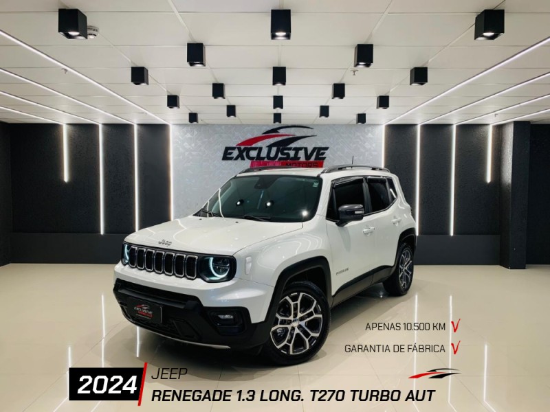 renegade 1.3 longitude t270 16v turbo flex 4p automatico 2024 caxias do sul