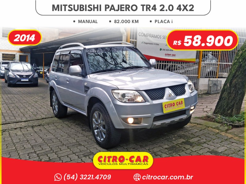 PAJERO TR4 2.0 4X2 16V 140CV FLEX 4P MANUAL - 2014 - CAXIAS DO SUL