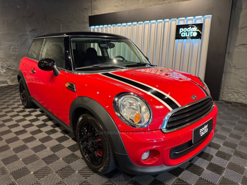 cooper 1.6 one 16v gasolina 2p manual 2013 farroupilha