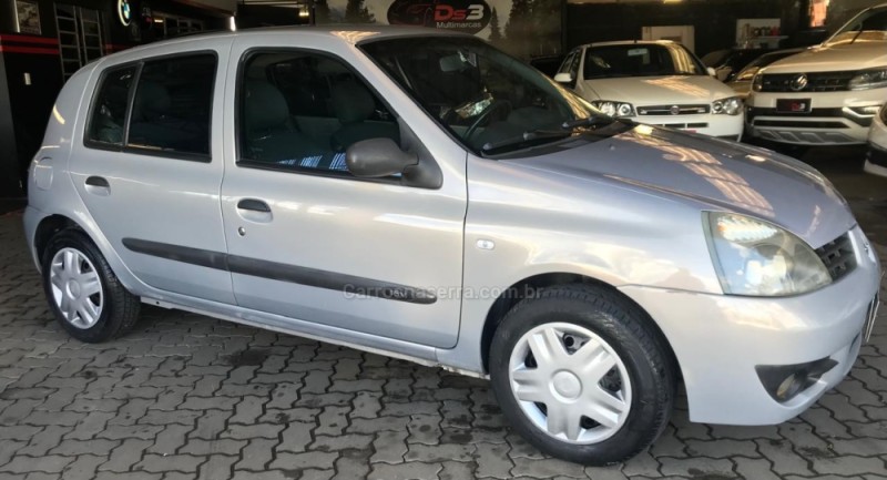 CLIO 1.0 AUTHENTIQUE 8V GASOLINA 4P MANUAL - 2008 - CAXIAS DO SUL