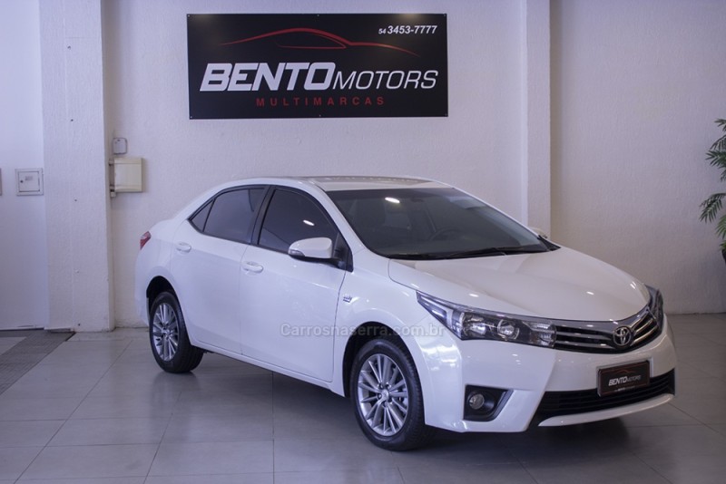 COROLLA 2.0 XEI 16V FLEX 4P AUTOMÁTICO - 2016 - BENTO GONçALVES