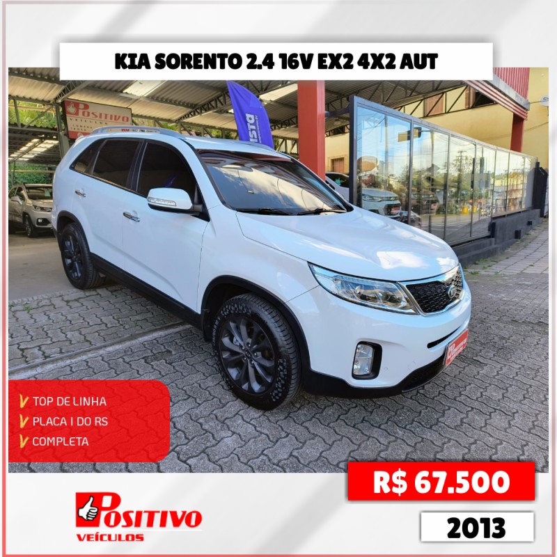 SORENTO 2.4 EX2 4X2 16V GASOLINA 4P AUTOMÁTICO